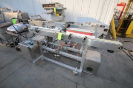 Arca Evolution 160 Inline Labeler, S/N 04-4691-E160 with Conveyor *