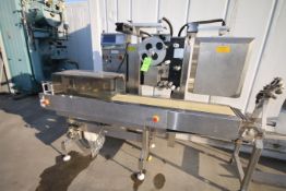 S/S Checkweigher and Labeling System, with Aprox. 7' L Belt x 7-1/2