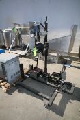 (3) Auto Labe Labeling Machines, with (1) Portable Stand