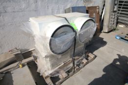 NEW Dual Air Filtration System, with (2) Inlet/Outlet Filters, Aprox. 19