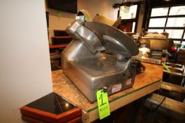 Berkel S/S Slicing Machine, with S/S Blade, Speed Control, Sliding Action Arm