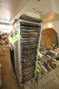 S/S Portable Baking Sheet Rack, with (29) Baking Sheet Slots, Includes (33) 25