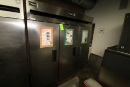 Delfield 3-Door S/S Refrigerator, M/N 6000XL, Overall Dims.: 76