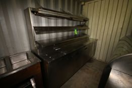 Delfield S/S Preparation Station, with S/S Working Top, 3-Door S/S Storage, 3-Door Refrigerator,