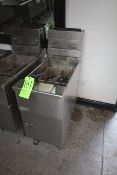 Pitco S/S Fryer, with (2) Frying Baskets, 14