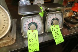 Taylor Platform Scales, 32oz/900g, with 6
