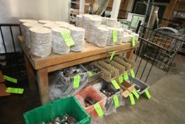 Butcher Block Table, with S/S Bottom Shelf