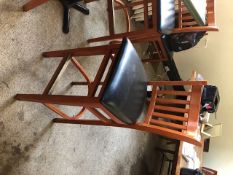 Bar Stools, Mostly BFM Ladder Back, with Some Molina Italian