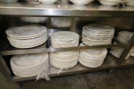 Assorted Dinner Plates Round/Oval, with Dinner Bowls, Aprox. 100 Pieces