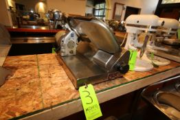 Globe S/S Slicing Machine, M/N 500, S/N 516720, with S/S Blade