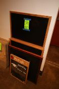 Restaurant Chalk Boards, Assorted Sizes