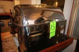 S/S Buffet Serving Station, with S/S Insert, Insert Dims.: Aprox. 19-1/2