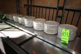 Round Plates, Aprox. 9-1/4
