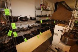 S/S Wire Portable Shelving Units