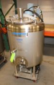 Mueller Aprox. 50 Gal. Dome Top S/S Refrigerated Portable Mix Tank, Model D, S/N F42170-2, with