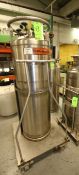 Durable Gas Cylinder 235 lb Vertical S/S Gas Cylinder, Model Dura - Max 5500, (Liquid Nitrogen), (