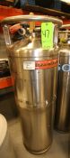 Durable Gas Cylinder 235 lb Vertical S/S Gas Cylinder, Model Dura - Max 5500, (Liquid Nitrogen), (
