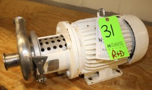 APV 5/1.2 hp Centrifugal Pump, with 2
