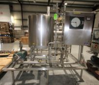 Skid Mounted S/S CIP System with Aprox. 150 Gal. or 38