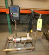 Admix S/S Tank Mixer / Agitator, Model 100RXDC-050, SN 12863-2, Bolt on Type, with Baldor 1/2 hp /