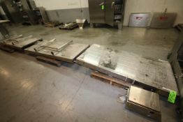 Moline 4 pcs @ 31 ft S/S Dough Sheeter Out-Feed S/S Conveyor System with 32