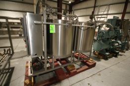 Sani - Matic 2 - Tank Skid Mounted S/S CIP System, with 150 Gal (38