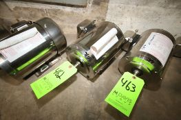 New Sterling S/S C Face Motor: 3/4HP, 1750RPM