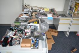Lot of Printed Circuit Boards, and DC Drive Modules: Total Over (30) Pieces; Most New or