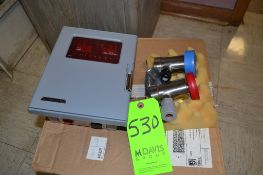 New Anderson Model JD122 Differential Pressure Switch with (2) Sensors