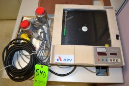 ABB Fullscope ERC Electronic Differential Pressure Switch with Chart Recorder, and (2) Sensors, S/