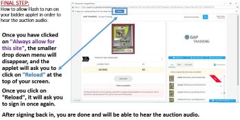 CHROME USERS: HOW TO ALLOW FLASH IN ORDER TO HEAR AUDIO - STEP 4