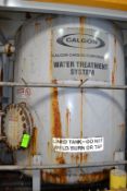 Calgon Water Treatment System with (2) 7' Diameter x 9' High Pressure Tanks, Valves, and Aqui- Onics