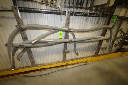 Flex Rite Sanitary Bonded Transfer Hoses (1) at 12', (2) at 8', (2) at 6' (First Floor)