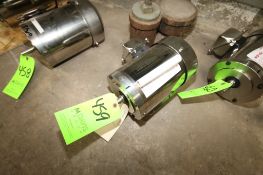 New Sterling S/S C Face Motor: 1HP, 1750RPM