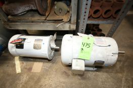 New Baldor C Face Wash Down Motors: Including 7.5HP 1760RPM and 5HP 1750RPM