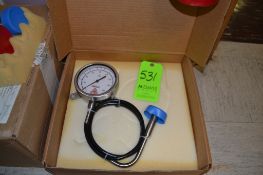 New Anderson Pressure Gauge: 0-160 PSI with Cable and 2