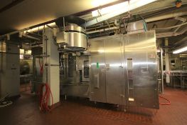 Evergreen Model EH2/SAEH2 S/N 5541/418 Half Gal. Carton Filler with Dual Head Spout Fitment