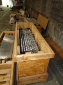 Lot of Approx. (225) Used APV R-5 Heat Exchanger Plates in Wood Crates