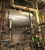 A&B Process System 500 Gal. S/S Boiler Feed Water System: Mfg. 2015 with (2) 3HP Grundfoss