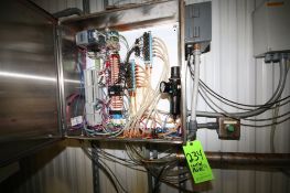 S/S Control Panel with Allen Bradley Flex I/O Controller and Air Valve Solenoids 24