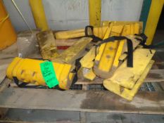 Lot of 10 Pallet Racking Plastic Corner Protections