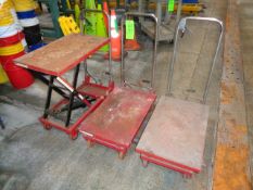 Steel Elevating Work Carts; 27