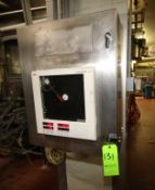 ABB Commander 1900 Electronic Recorder in S/S Panel with Air Valve Solenoids