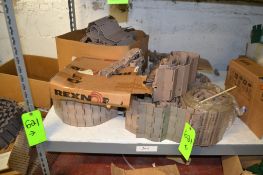 Lot of 50ft of Assorted Plastic Conveyor Chain