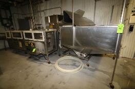 Pace Bottle DeScrambler Sytem: Includes S/S Hopper with Elevator; 74