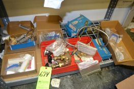 Lot of Strahman Repair Parts; Including Valves, Gauges, Gun, and Service Kits