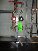 Strahman Model M-5000 Steam and Water Mixers with (1) Hose and Gun