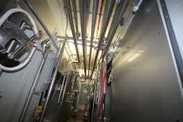 Over 800ft of Installed S/S Tubing in Silo Alcove and Main Processing Area: 2