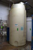 Eco-Lab 2000 Gal. Plastic Chemical Tank: 6' Diameter x 12'6