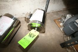 New Sterling S/S C Face Motor: .5HP, 1750RPM